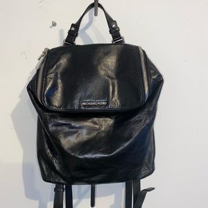 Michael Kors faux leather backpack